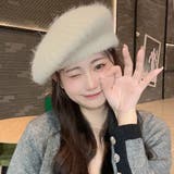 オフホワイト | ベレー帽 レディース 全6色 | teddyshop