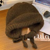 ダークブラウン | バラクラバ レディース 帽子 | teddyshop