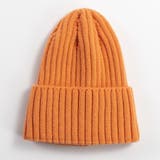オレンジ | ニット帽 レディース ワッチキャップ | teddyshop
