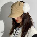 ベージュ | フライトキャップ レディース 帽子 | teddyshop