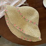 ベージュ | 麦わら帽子 レディース UVカット | teddyshop