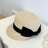 アイボリー | UPF50+ 麦わら帽子 レディース | teddyshop