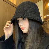 ブラック | バケットハット レディース 全5色 | teddyshop