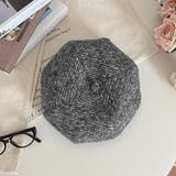 グレー | ベレー帽 大きめ 全4色 | teddyshop