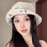 アイボリー | UVカット バケットハット レディース | teddyshop