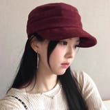 バーガンディー | キャスケット ワーク帽 全5色 | teddyshop