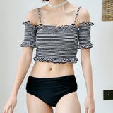 ボーダー×ブラック | セクシー 水着 盛れる水着 | teddyshop