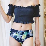 ネイビー×ボタニカル | セクシー 水着 盛れる水着 | teddyshop