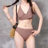 モーヴピンク | 水着 ビキニ ノンワイヤー | teddyshop