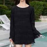 ブラック | 水着体型カバー ビキニ ノンワイヤー | teddyshop
