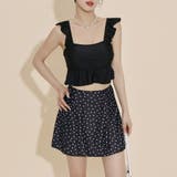 ブラック | 水着体型カバー ビスチェ ビキニ | teddyshop