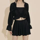 ブラック | 水着体型カバー レディース ビキニ | teddyshop