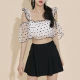 ホワイト×ブラック | 水着 レディース ビキニ | teddyshop