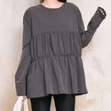 チャコール | 水着体型カバー レディース ラッシュガード | teddyshop