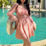 ピンク | 水着体型カバー 大きいサイズ ワンピース | teddyshop