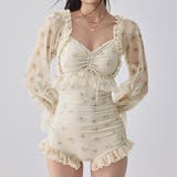 ブラウン | 水着 ワンピース 体型カバー | teddyshop