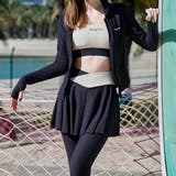 ブラック | フィットネス 水着体型カバー レディース | teddyshop