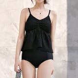 ブラック | 水着体型カバー ビスチェ ビキニ | teddyshop