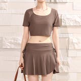 モカ | 水着 体型カバー レディース | teddyshop