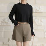 ブラック×グレージュ | 水着 体型カバー 全7色 | teddyshop