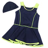 C:ネイビー | スクール水着 女の子 キッズ | Kids Teddy