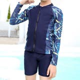 C:パームリーフ | キッズ 水着 男の子 | Kids Teddy