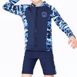 A:ネイビー | キッズ 水着 男の子 | Kids Teddy