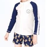 B:ホワイト | キッズ 水着 男の子 | Kids Teddy