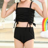 ブラック | キッズ 水着 女の子 | Kids Teddy