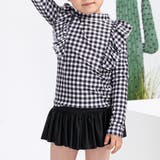 ブラック | 長袖 キッズ 水着 | Kids Teddy