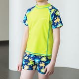 ライム | キッズ 水着 男の子 | Kids Teddy