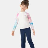 マーブル×ネイビー | 【紫外線カット率96 7％】キッズ 水着 | Kids Teddy