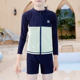 ネイビー | キッズ 水着 男の子 | Kids Teddy