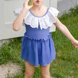 ブルーパープル | キッズ ワンピース 水着 | Kids Teddy