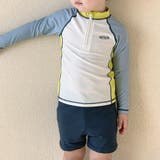 イエロー×サックス | キッズ 水着 男の子 | Kids Teddy