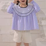 パープルチェック | キッズ 水着 全3色 | Kids Teddy