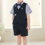 ブルー | キッズ スーツ 半袖 | Kids Teddy