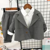 グレー | キッズ スーツ 男の子 | Kids Teddy