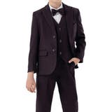 ボルドー | キッズ スーツ 男の子 | Kids Teddy