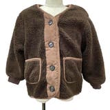 ダークブラウン | ボア ジャケット キッズ | Kids Teddy