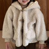 アイボリー | ボア ジャケット キッズ | Kids Teddy