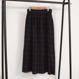 E:ネイビー | チェックスカート フレアスカート 全9色 | teddyshop