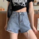 ライトブルー | ショートパンツ 夏 デニム | teddyshop