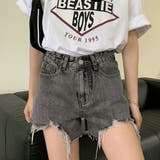 グレー | ショートパンツ 夏 デニム | teddyshop