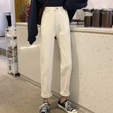 アイボリー | デニム 春 ハイウエスト | teddyshop