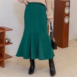 グリーン | マーメイド スカート ロング | teddyshop