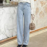 ライトブルー | デニムパンツ ロング丈 大きいサイズ | teddyshop