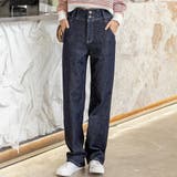 インディゴ | デニムパンツ 薄手 ストレート | teddyshop