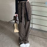 ブラウン | スウェット 韓国ファッション パンツ | teddyshop