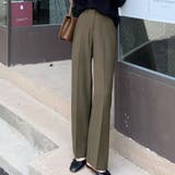 オリーブ | スラックス ストレートパンツ 韓国 | teddyshop